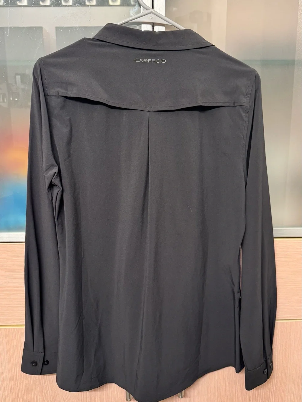 Exofficio Black Lightweight Long-Sleeve Shirt - Picture 2 of 2